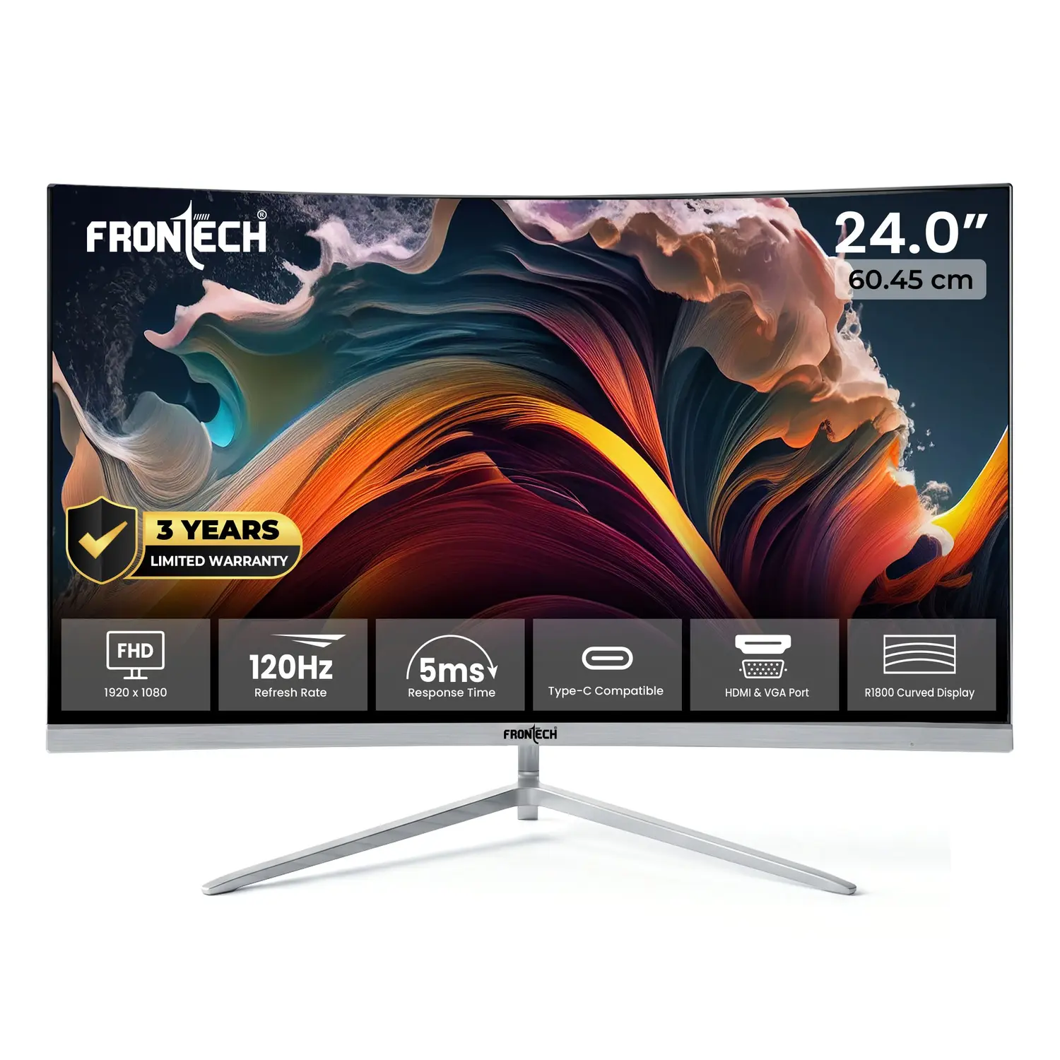 Frontech MON-0077 24-inch FHD 120Hz Gaming Monitor