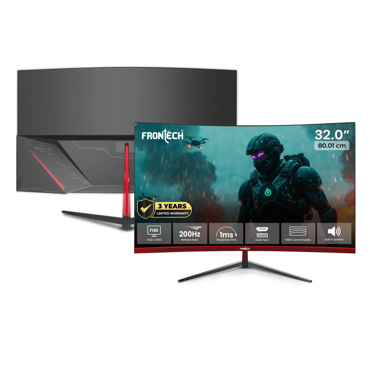 Frontech MON-0076 32-inch FHD 200Hz Gaming Monitor