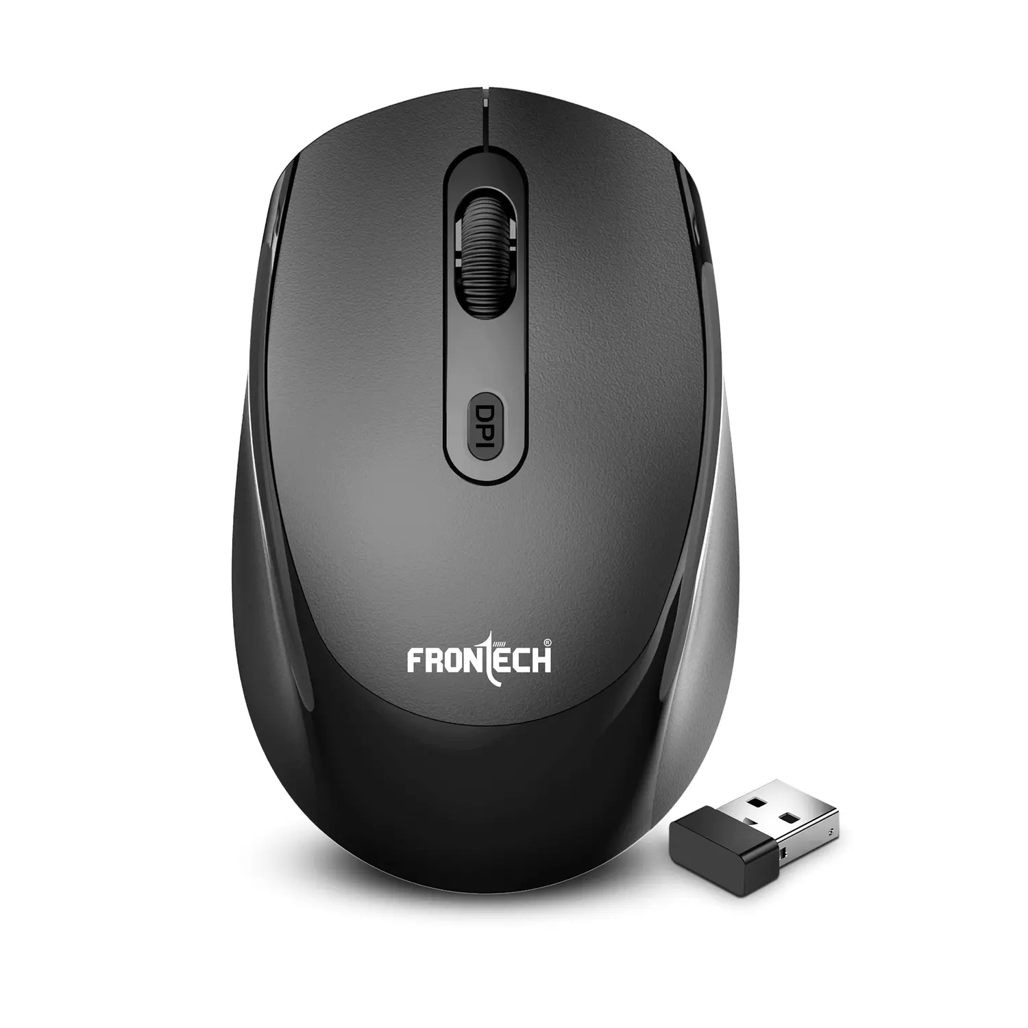 Frontech MS-0074 — Wireless Optical Mouse, 70 g lightweight