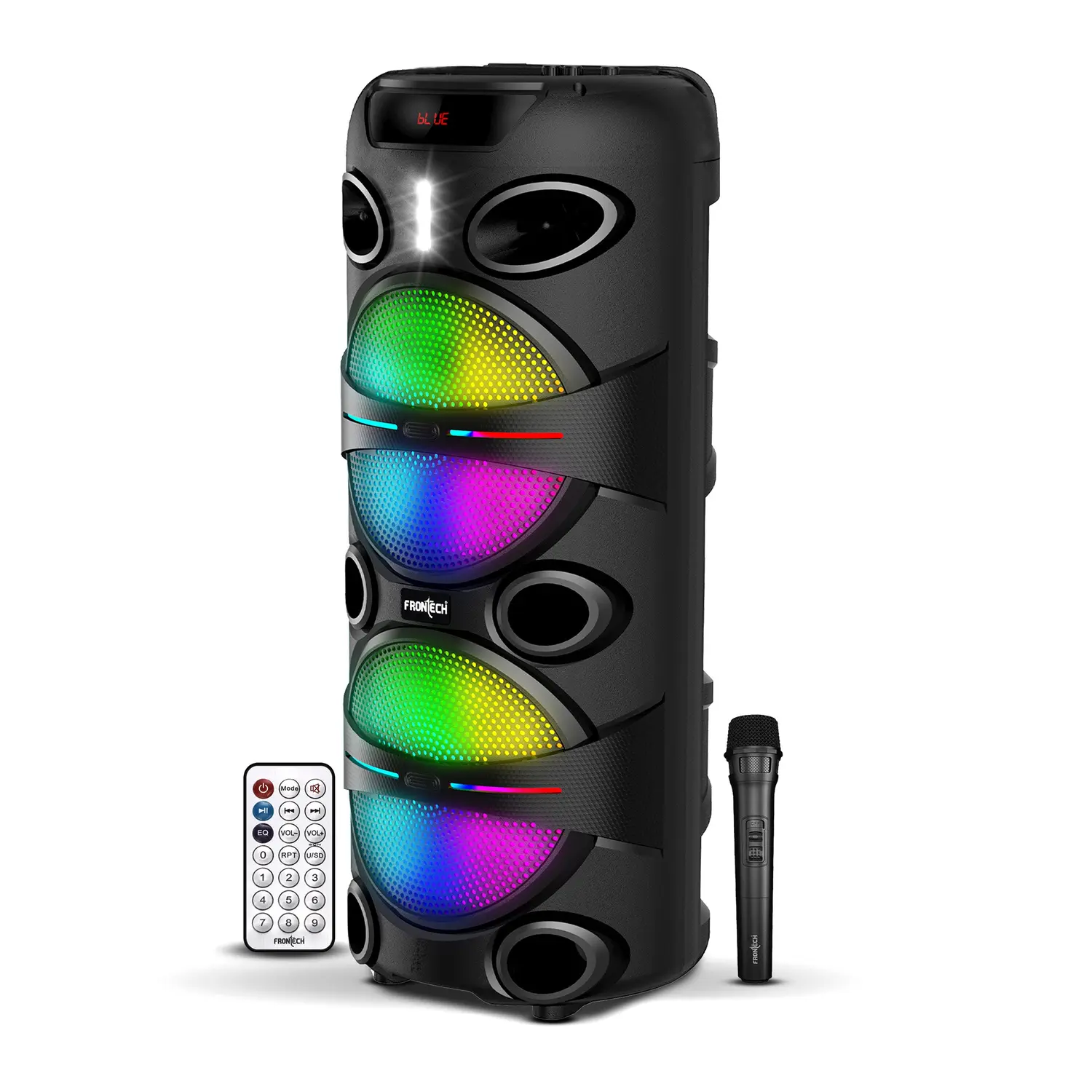 Frontech Groove Multimedia 34W Wireless Trolley Speaker (SW-0179) — Bluetooth Speaker, 34 W, 6 H