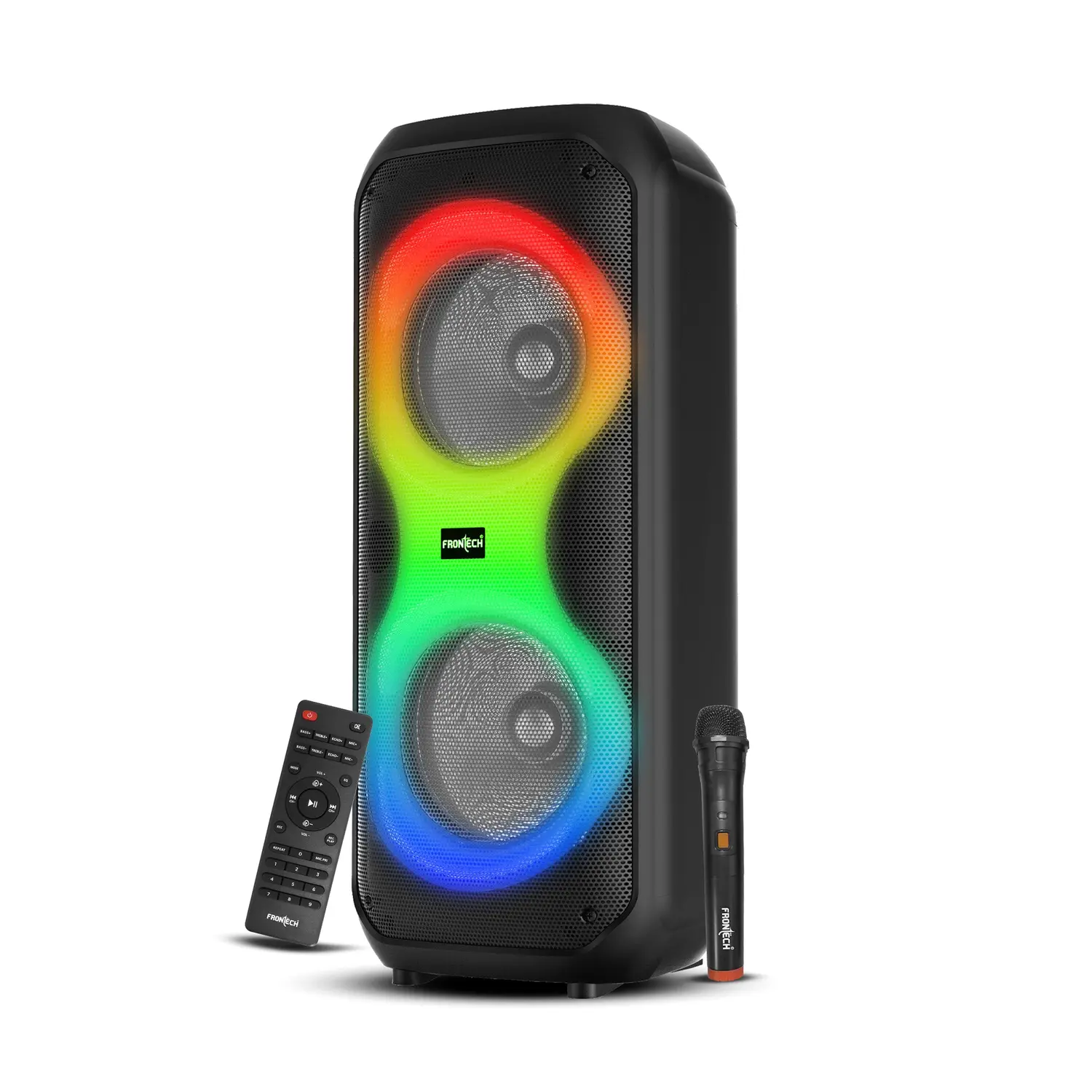 Frontech Smash Pro-21P 45W Portable Party Speaker (SW-0021P) — Bluetooth Speaker, 45 W, 4 H