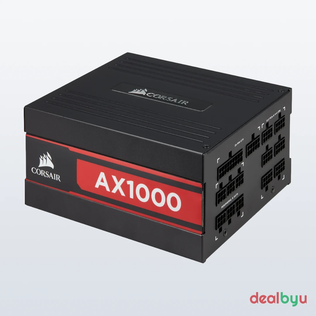 Corsair AX1000 1000W — 80+ Titanium Fully Modular Power Supply