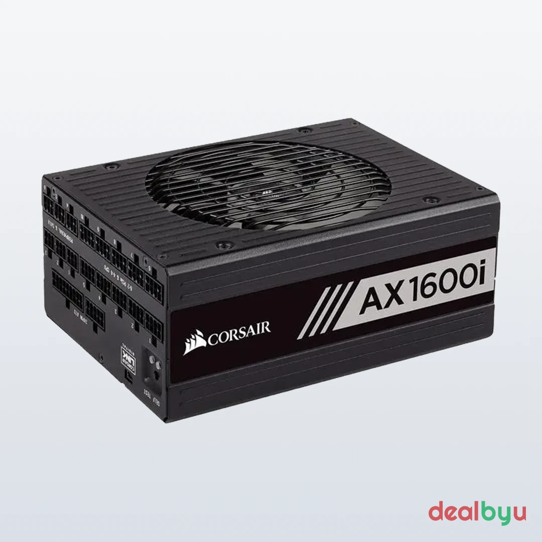 Corsair AX1600i 1600W — 80+ Titanium Fully Modular Power Supply