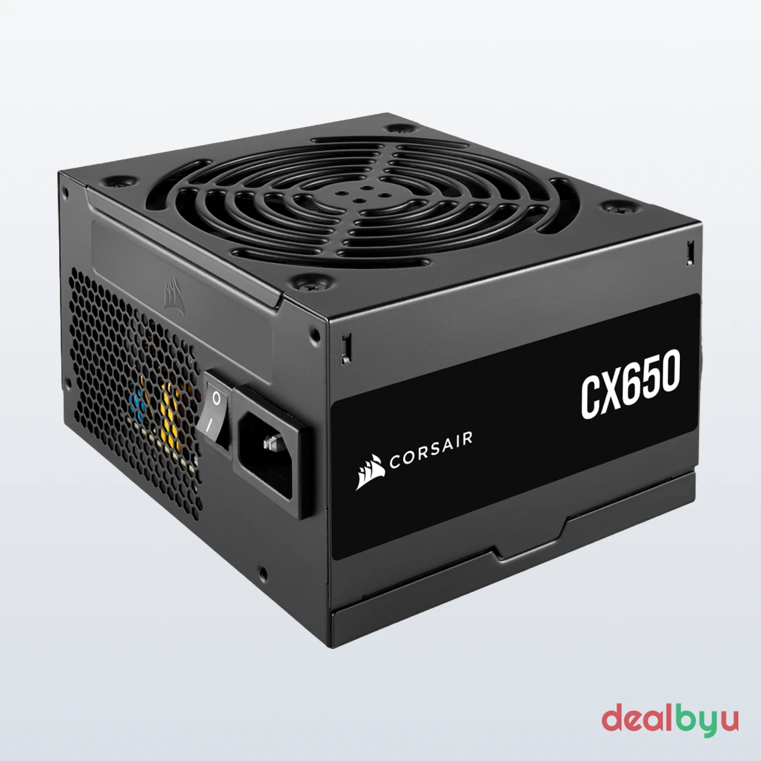 Corsair CX650 650W — 80+ Bronze Non-Modular Power Supply