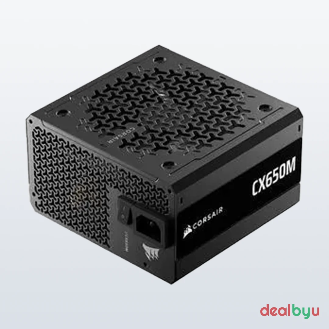 Corsair CX650M 650W — 80+ Bronze Semi-Modular Power Supply