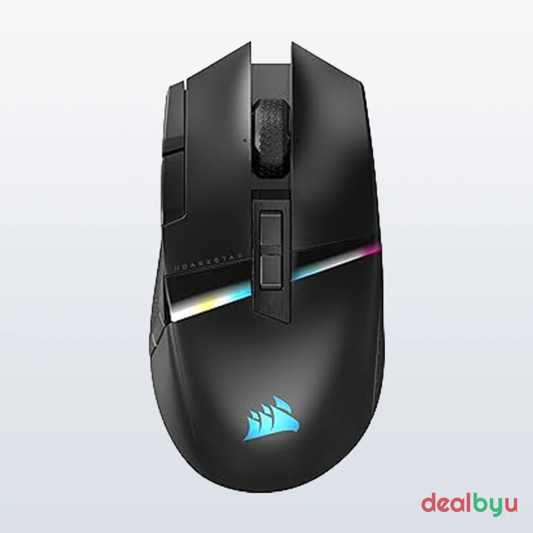 Corsair Darkstar Wireless — Multi-device Wireless Gaming Mouse, 26,000 DPI, RGB
