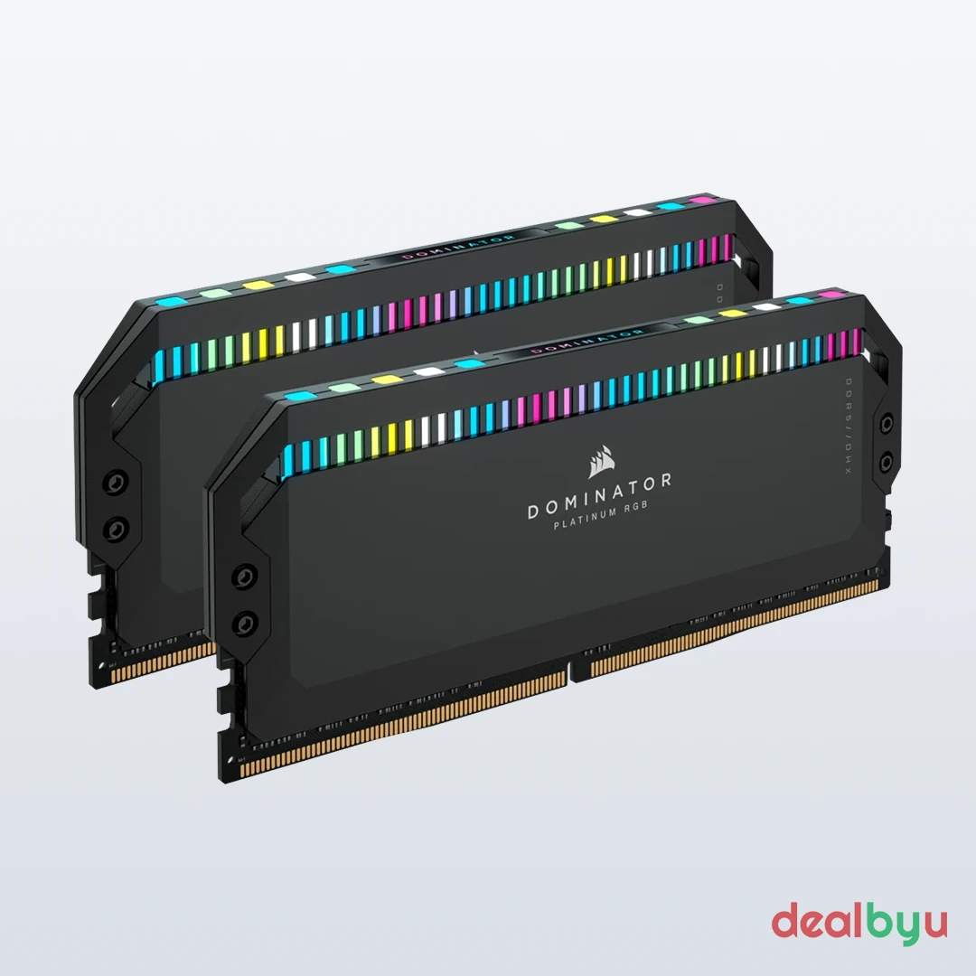 Corsair Dominator Platinum RGB DDR5 32 GB (2 × 16 GB) 6000 MT/s CL36 RGB Desktop Memory Kit