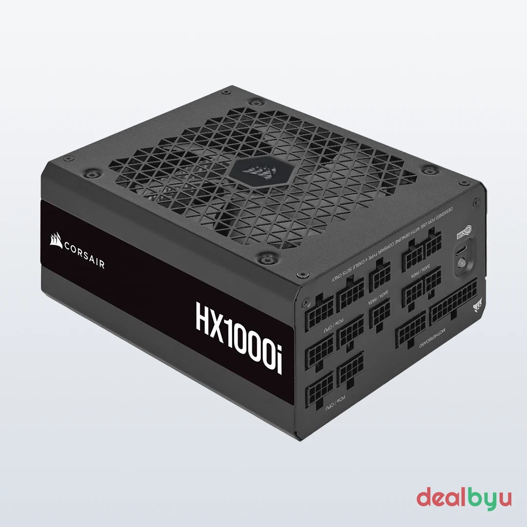 Corsair HX1000i 1000W — 80+ Platinum Fully Modular Power Supply