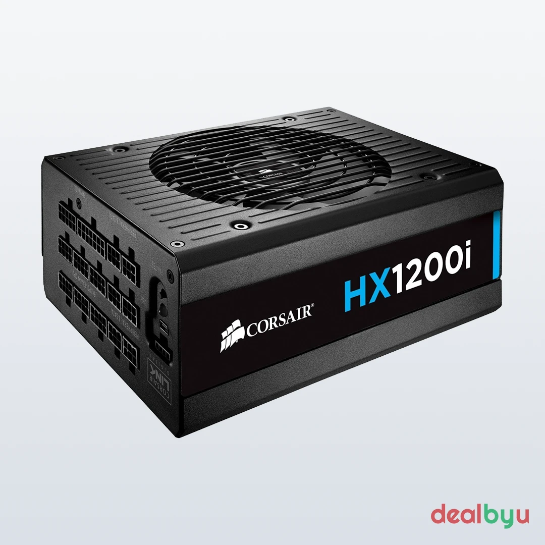 Corsair HX1200i 1200W — 80+ Platinum Fully Modular Power Supply