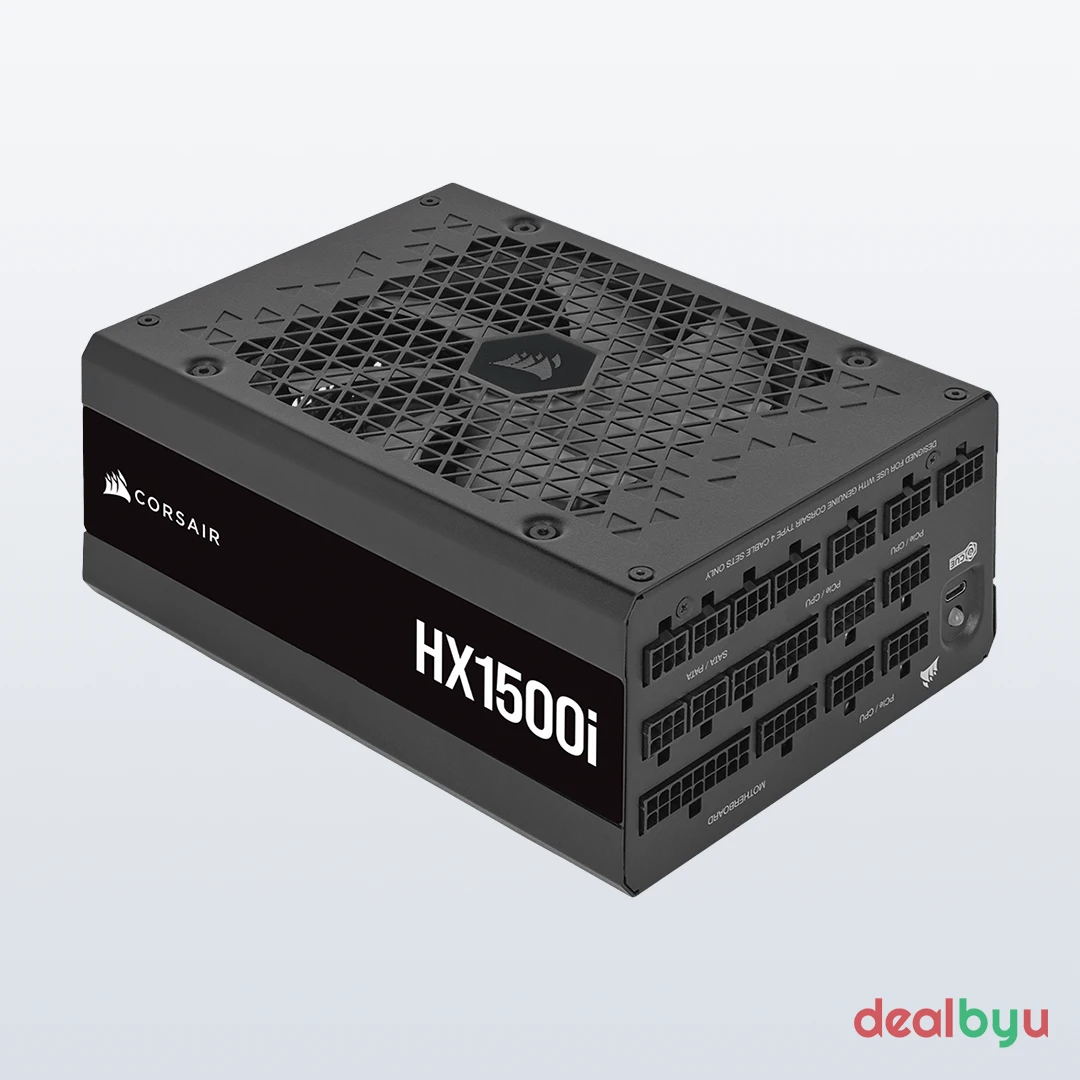 Corsair HX1500i 1500W — 80+ Platinum Fully Modular Power Supply