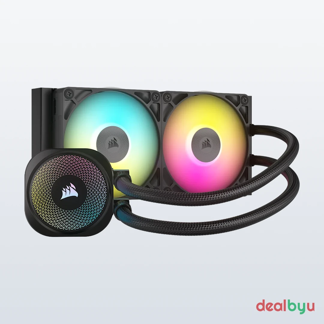 Corsair iCUE LINK Titan 240 RX RGB 240mm Liquid CPU Cooler — 240mm AIO Liquid CPU Cooler