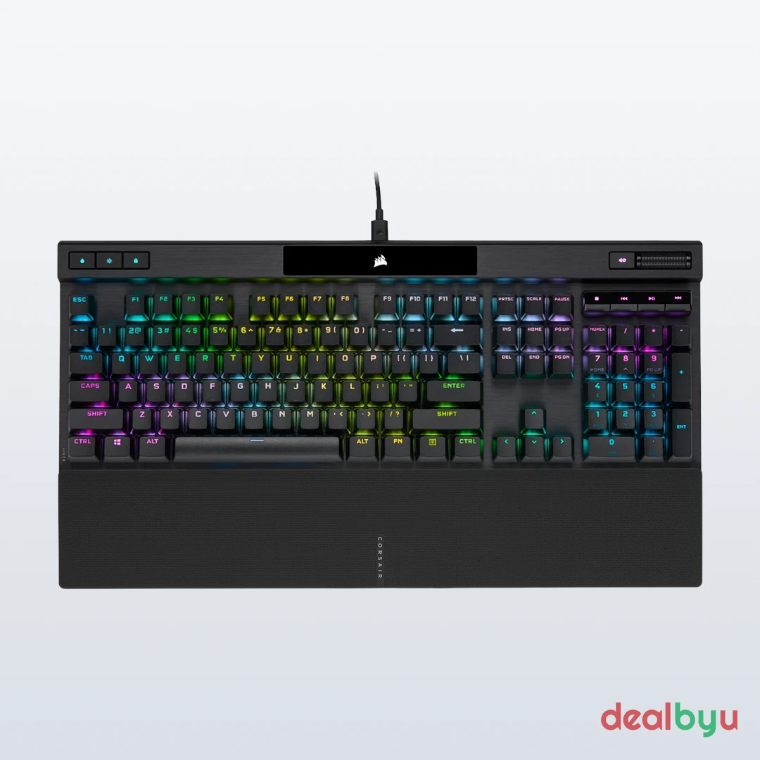 Corsair K70 RGB PRO — Mechanical Gaming Keyboard, Cherry MX Red, RGB