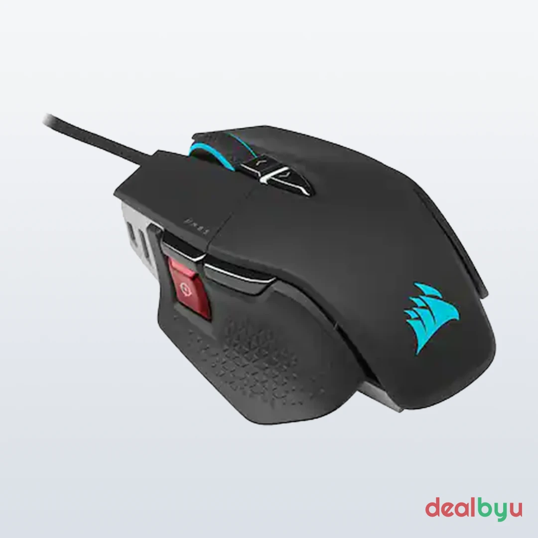 Corsair M65 RGB Ultra — Wired Gaming Mouse, 26,000 DPI, RGB