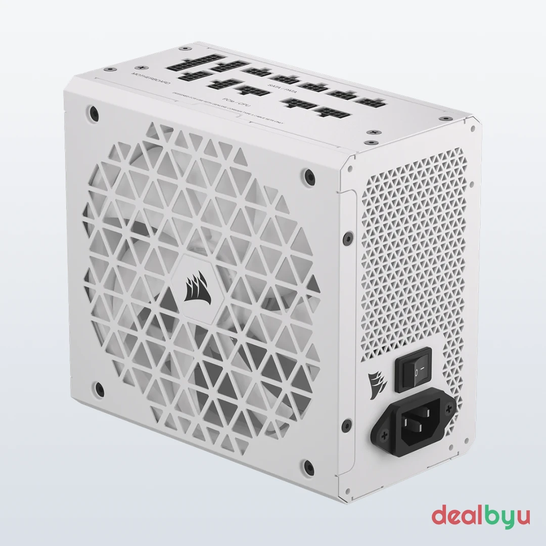 Corsair RM850x Shift White 850W — 80+ Gold Fully Modular Power Supply (White)