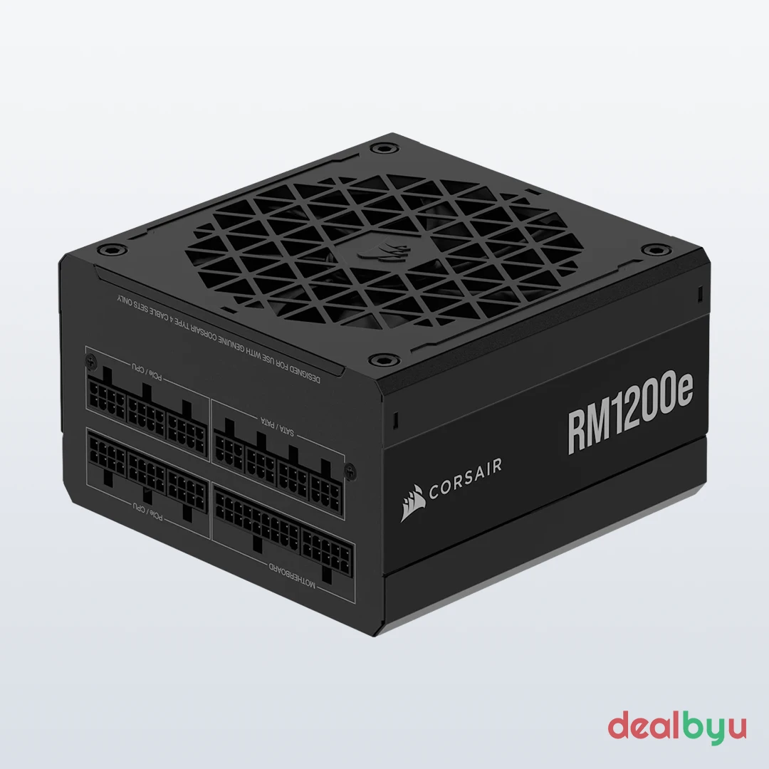 Corsair RM1200e 1200W — 80+ Gold Fully Modular Power Supply