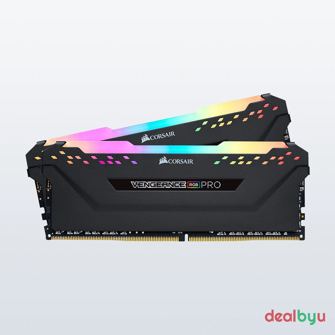Corsair Vengeance RGB PRO DDR4 16 GB (2 × 8 GB) 3200 MT/s CL16 RGB Desktop Memory Kit