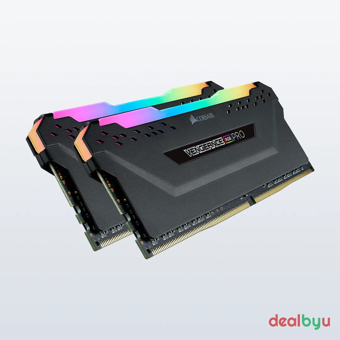 Corsair Vengeance RGB PRO DDR4 32 GB (2 × 16 GB) 3200 MT/s CL16 RGB Desktop Memory Kit