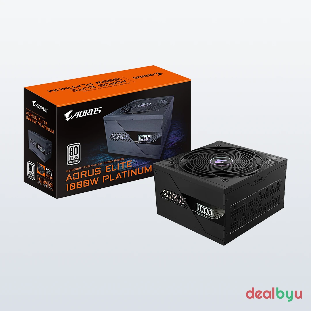 Gigabyte AORUS Elite P1000W 1000W — 80+ Platinum Fully Modular Power Supply