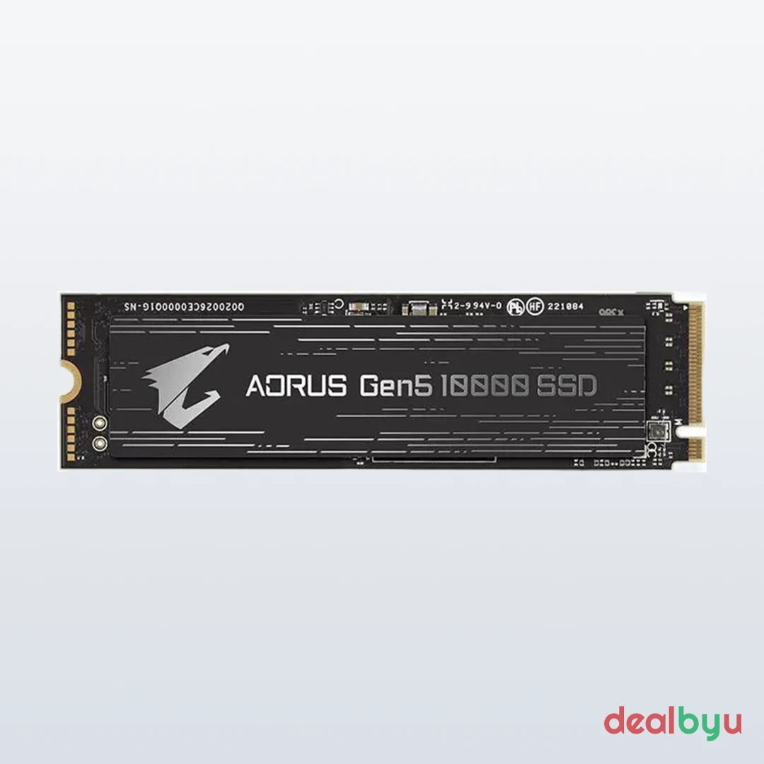 Gigabyte AORUS Gen5 10000 1 TB PCIe 5.0 NVMe M.2 2280 SSD