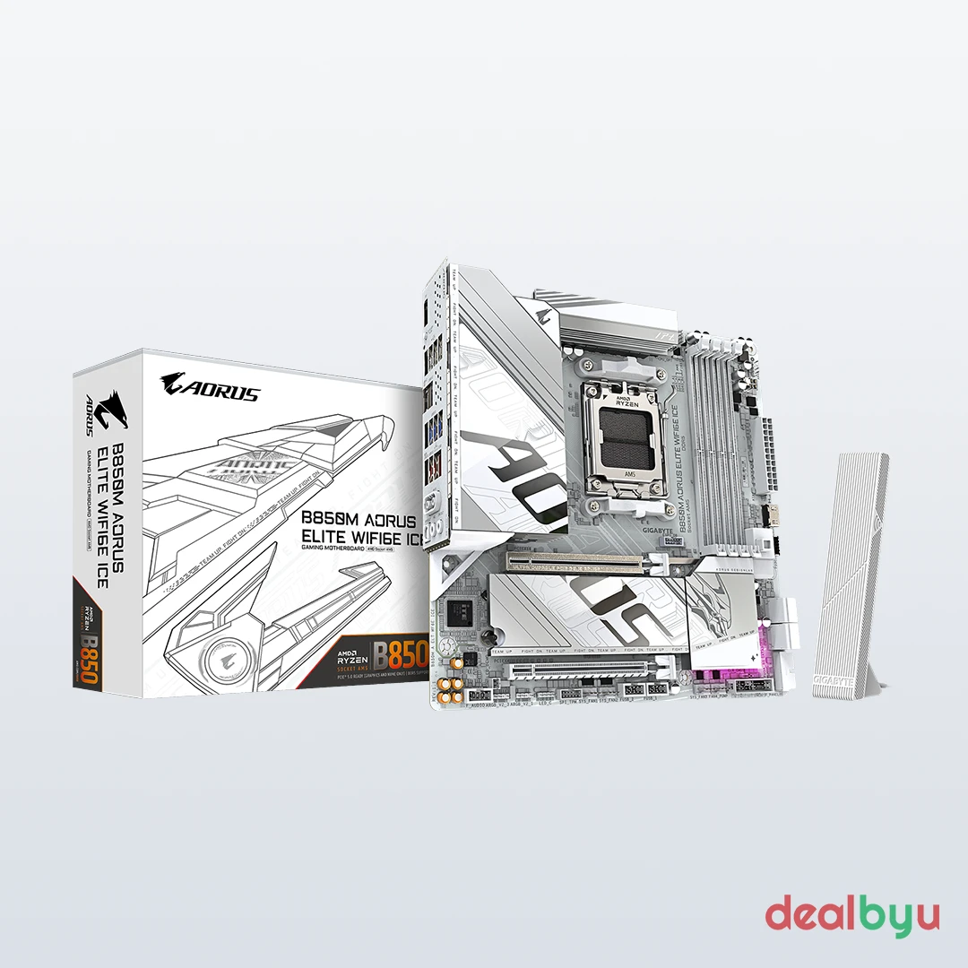 Gigabyte B850M AORUS ELITE WIFI6E ICE Motherboard