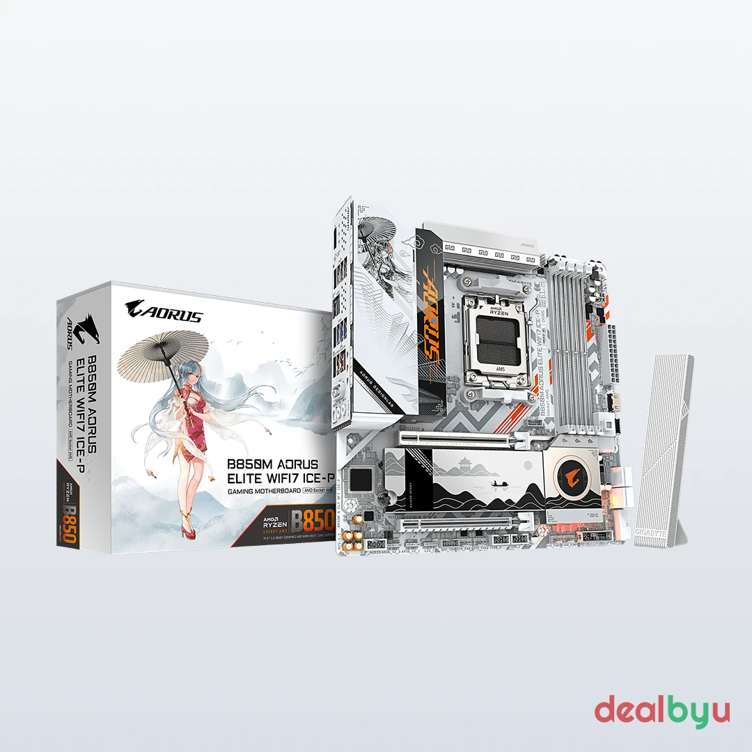 Gigabyte B850M AORUS ELITE WIFI7 ICE-P Motherboard