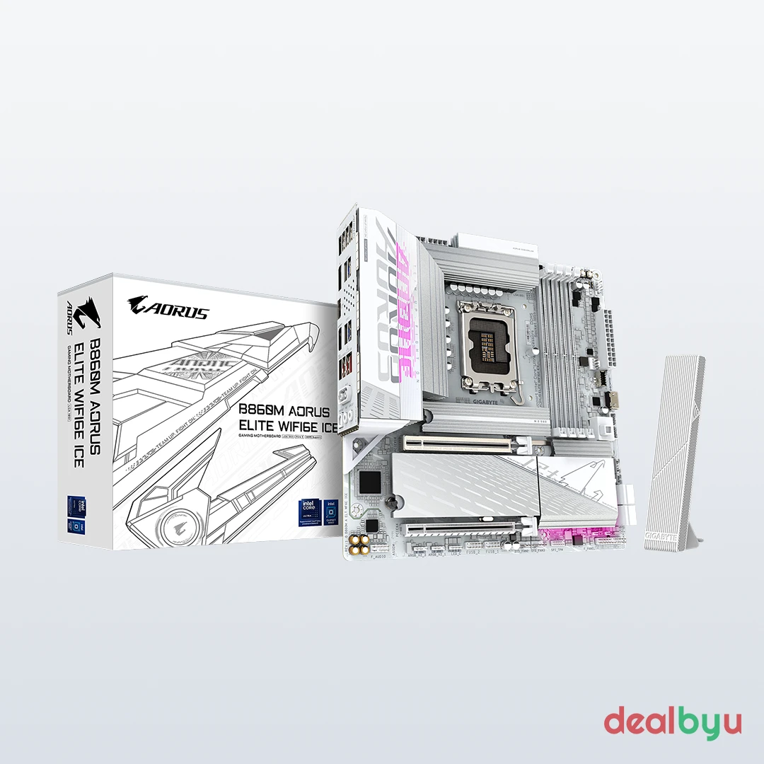 Gigabyte B860M AORUS ELITE WIFI6E ICE Motherboard