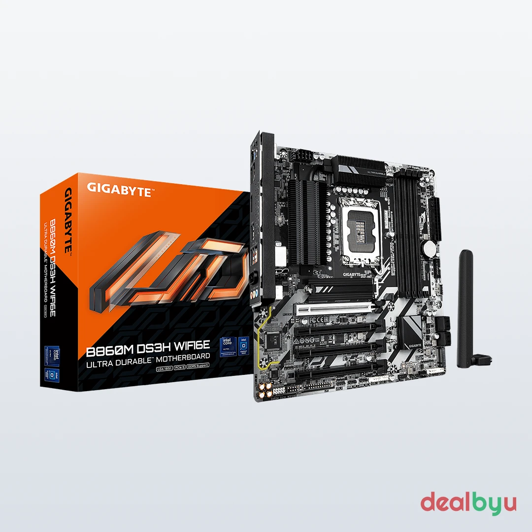 Gigabyte B860M DS3H WIFI6E Motherboard
