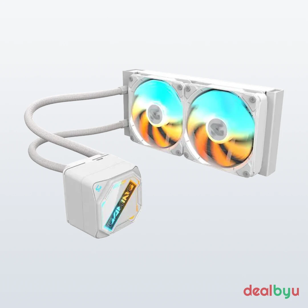Gigabyte GAMING 240 ICE ARGB (White) — 240mm AIO Liquid CPU Cooler