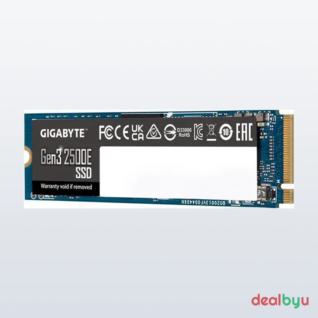 Gigabyte Gen3 2500E 2 TB PCIe 3.0 NVMe M.2 2280 SSD