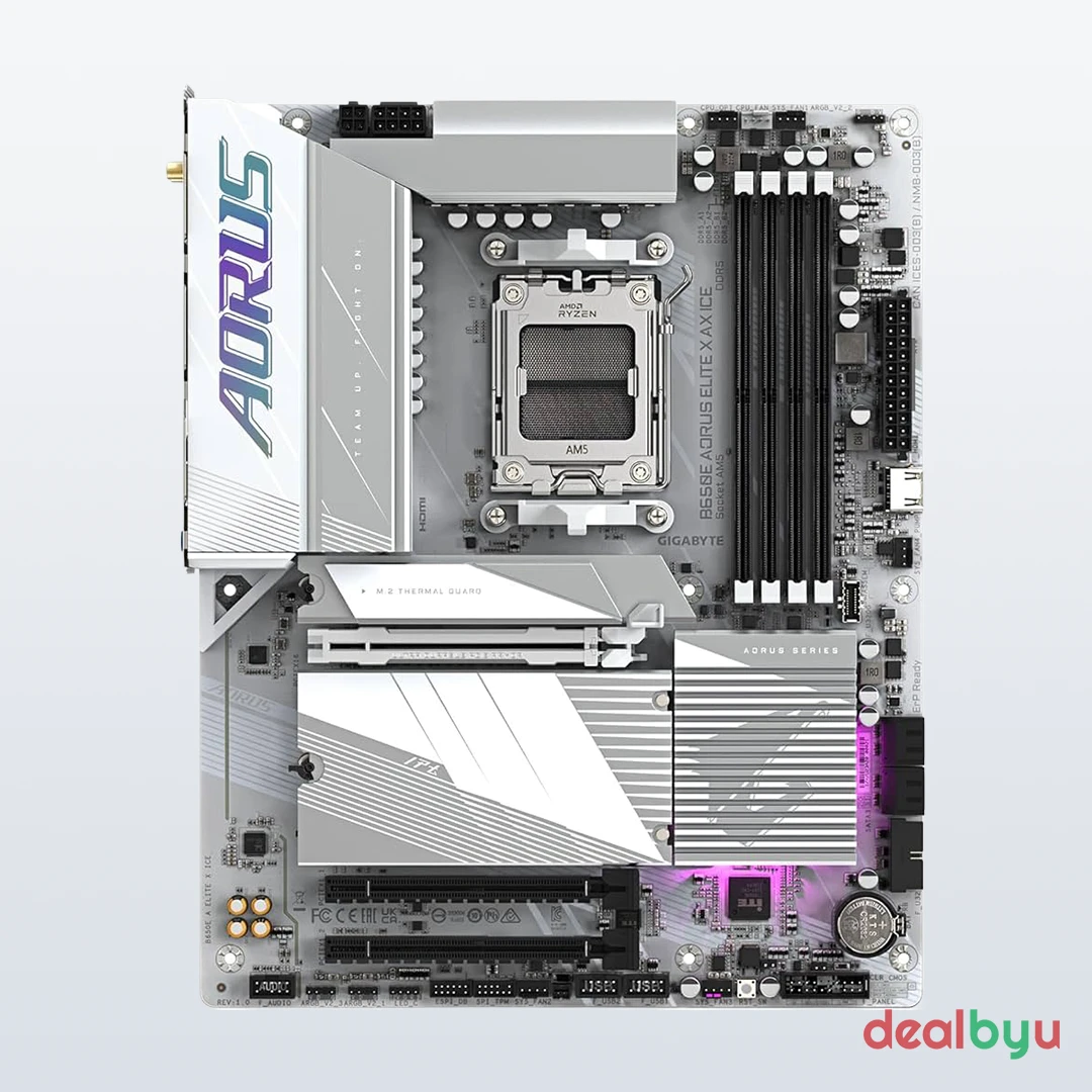 Gigabyte B650E AORUS ELITE X AX ICE Motherboard
