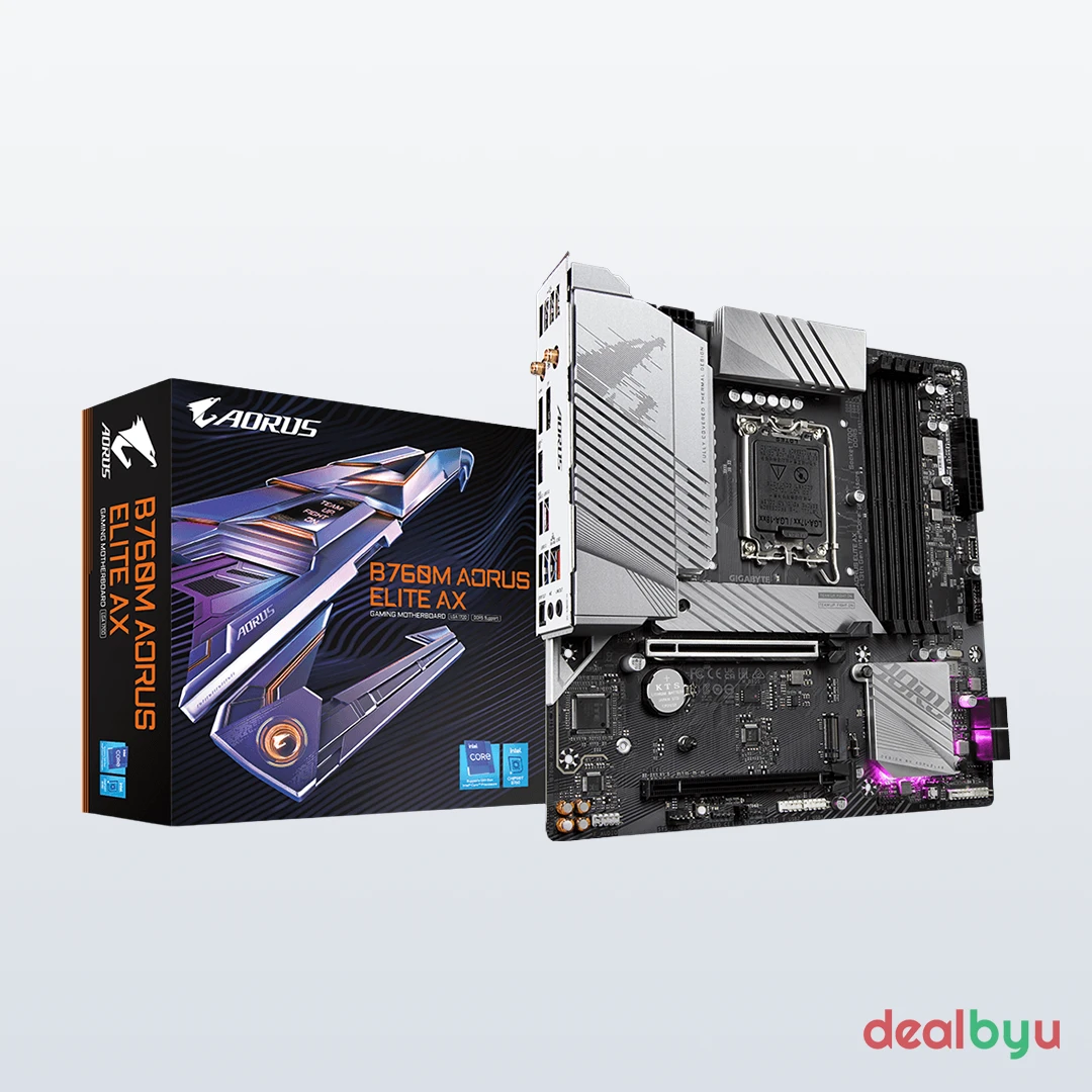 Gigabyte B760M AORUS ELITE AX DDR5 Motherboard