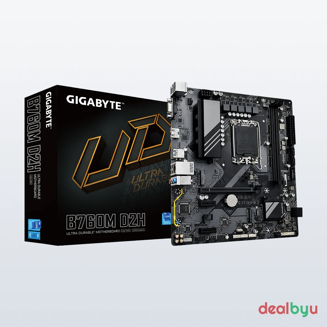 Gigabyte B760M D2H DDR5 Motherboard
