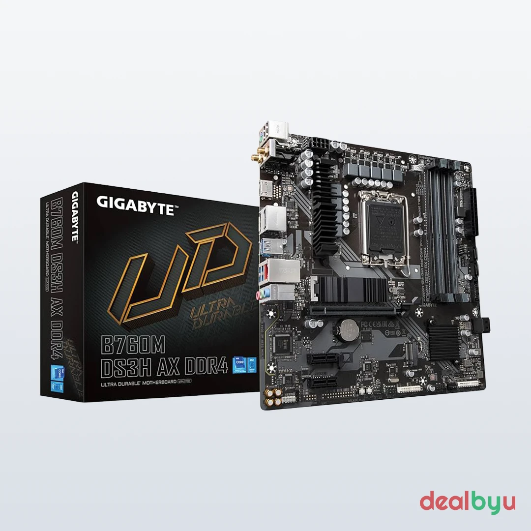 Gigabyte B760M DS3H AX DDR4 Motherboard