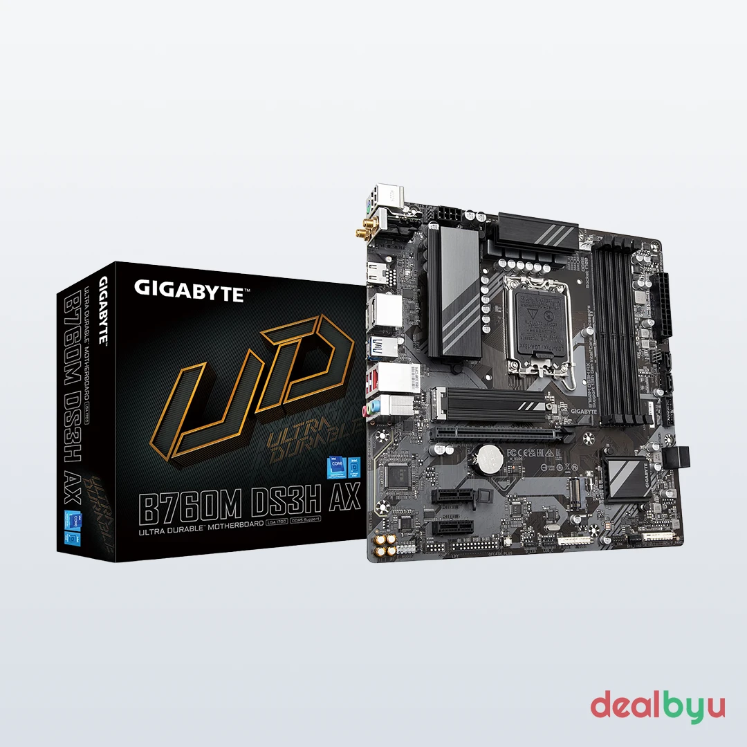 Gigabyte B760M DS3H DDR5 Motherboard