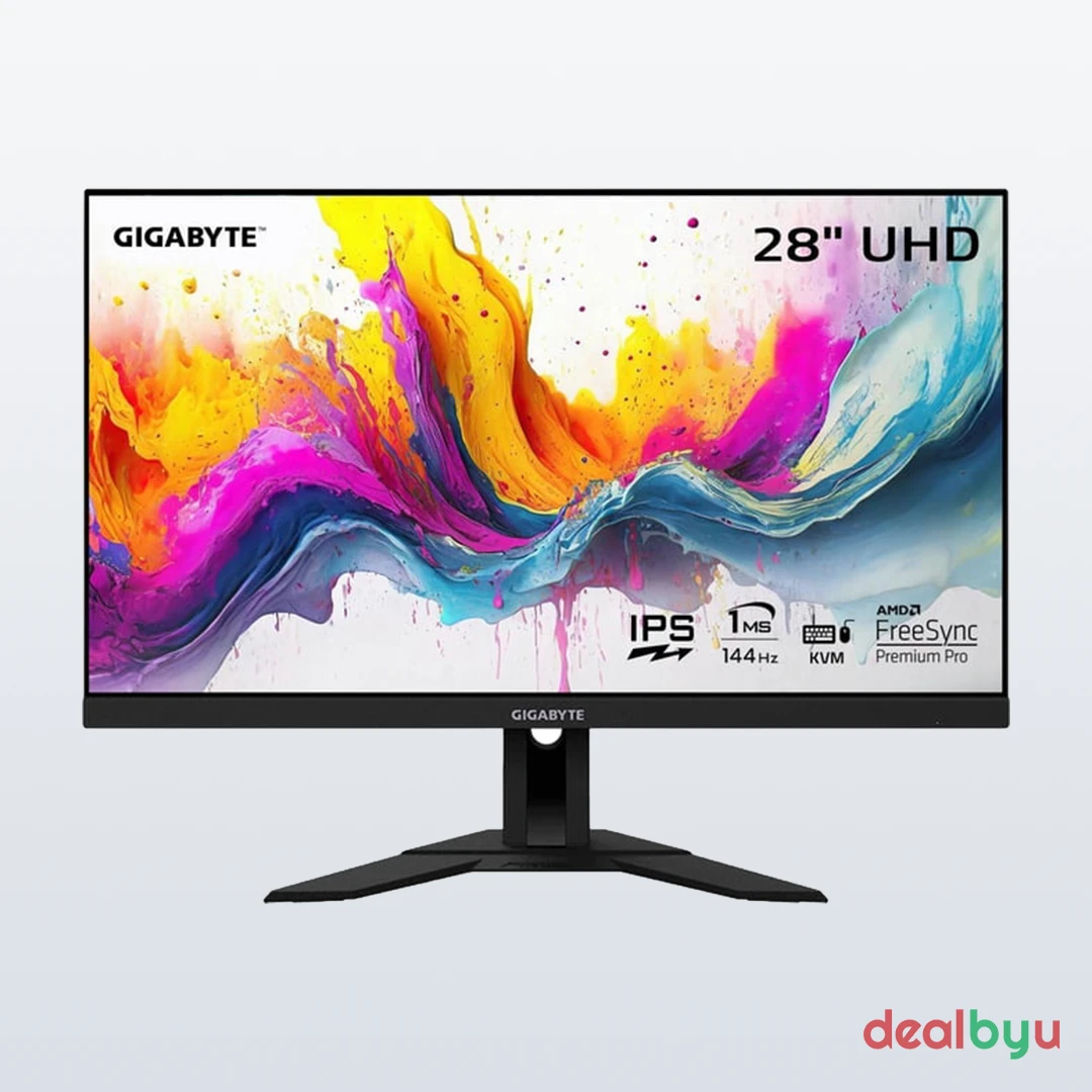 GIGABYTE M28U 28-inch 4K 144Hz Gaming Monitor