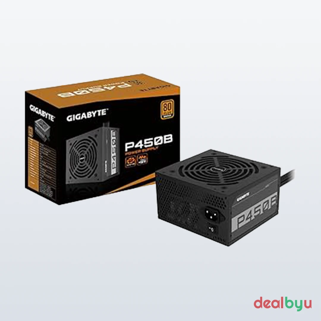 Gigabyte P450B 450W — 80+ Bronze Non-Modular Power Supply