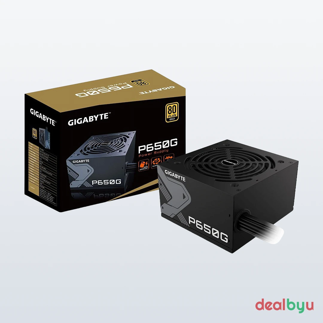Gigabyte P650G 650W — 80+ Gold Fully Modular Power Supply