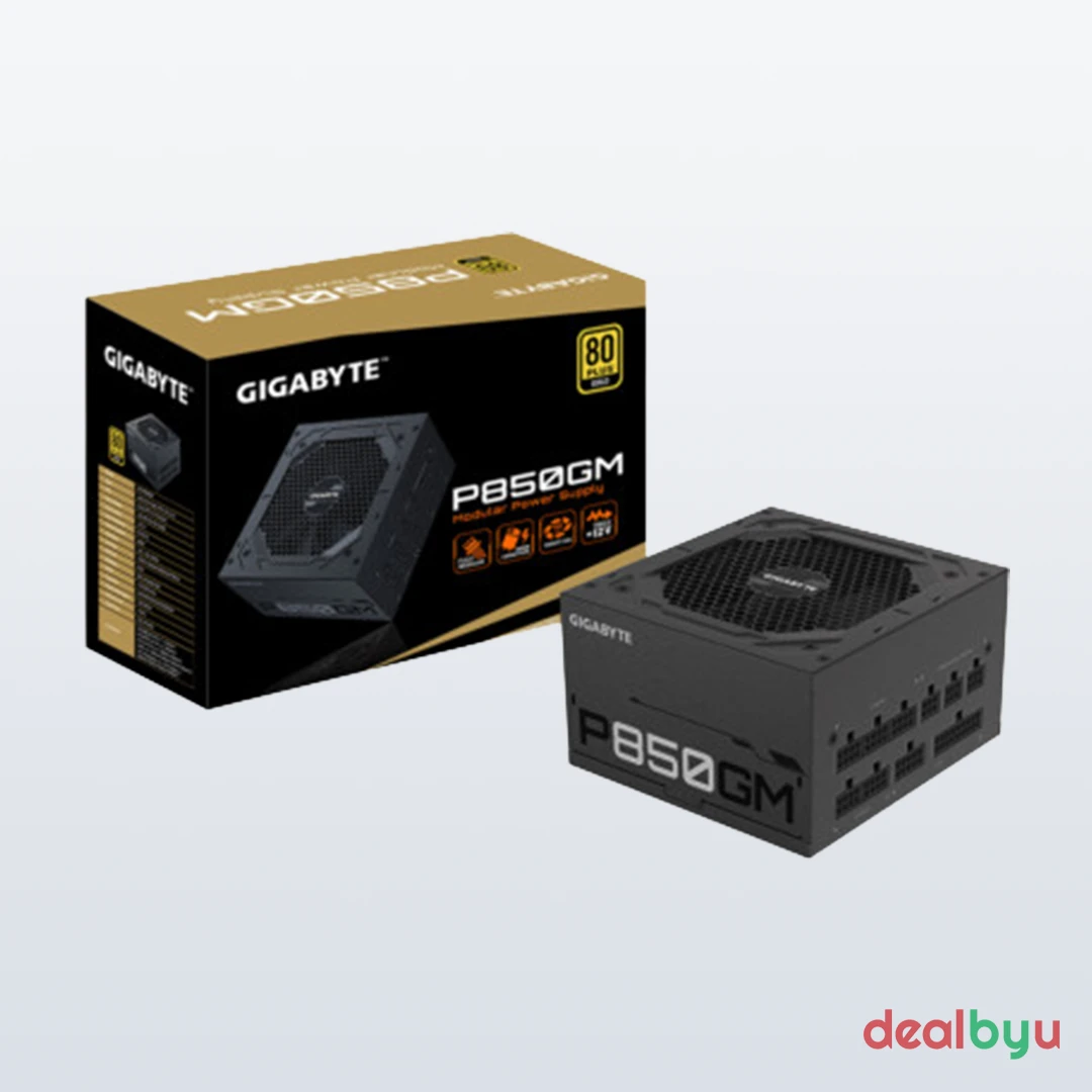 Gigabyte P850GM 850W — 80+ Gold Fully Modular Power Supply
