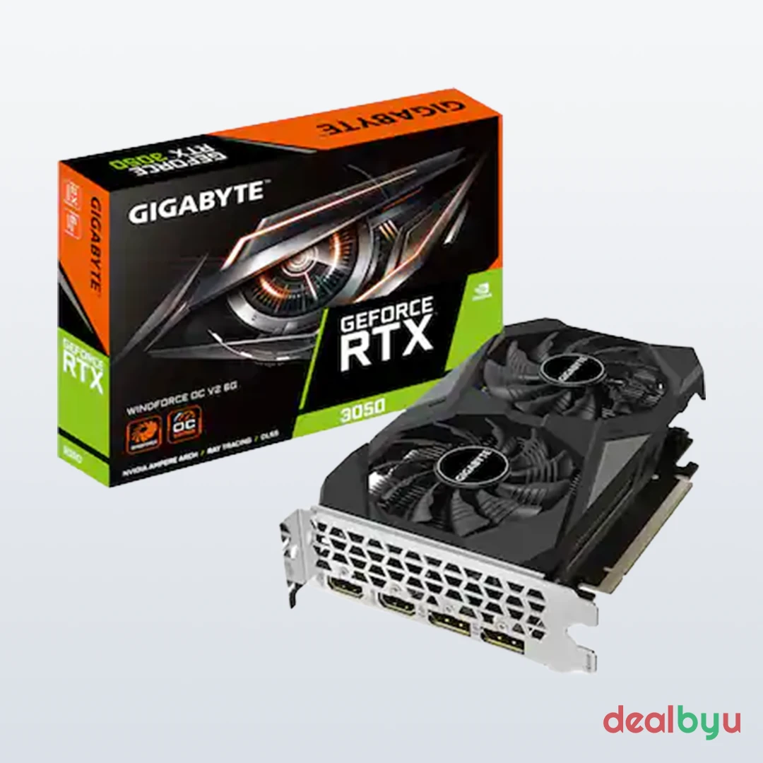 Gigabyte RTX 3050 Windforce OC 6G Graphics Card