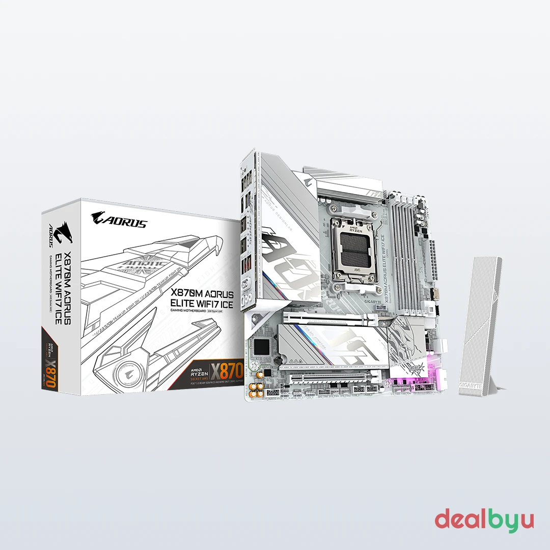 Gigabyte X870M AORUS ELITE WIFI7 ICE Motherboard