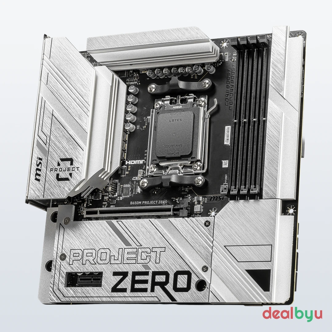 MSI B650M PROJECT ZERO Motherboard