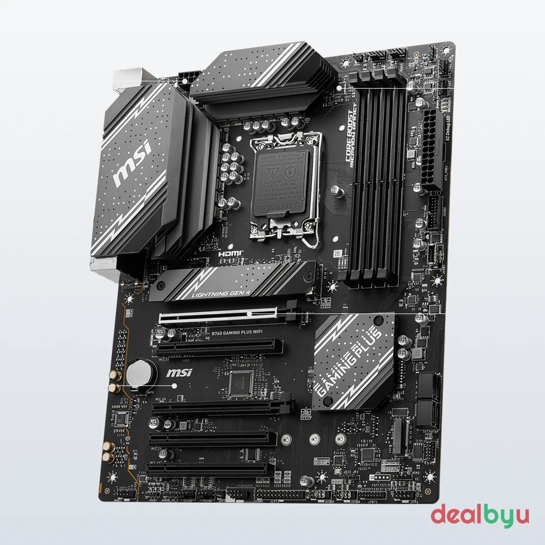 MSI B760 GAMING PLUS WIFI DDR5 Motherboard