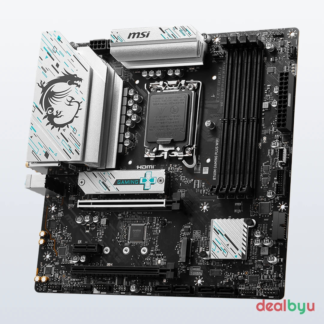 MSI B760M GAMING PLUS WIFI DDR5 Motherboard