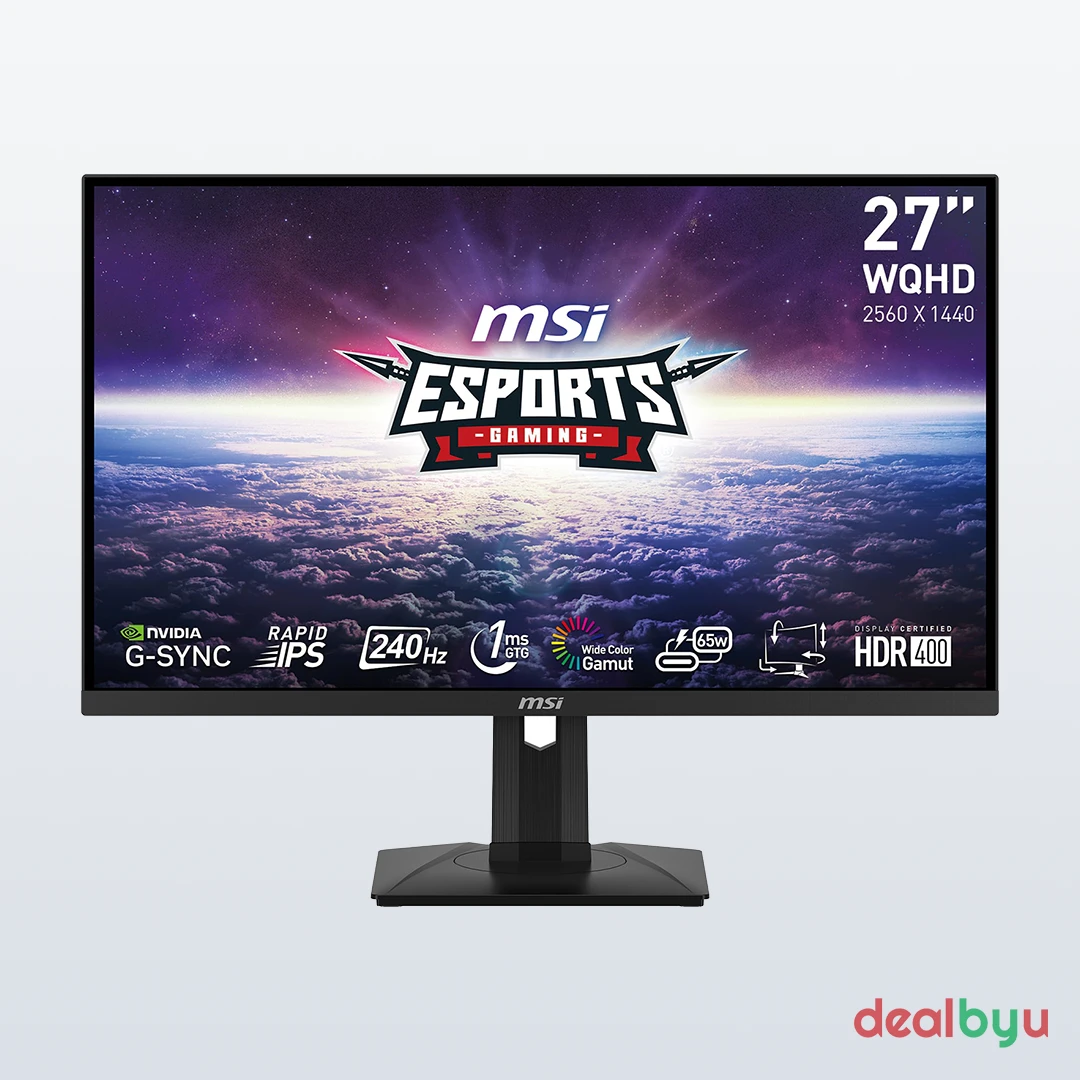 MSI G274QPX 27-inch QHD 240Hz Gaming Monitor
