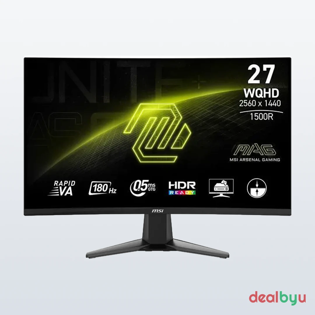 MSI MAG 27CQ6F 27-inch QHD 180Hz Gaming Monitor