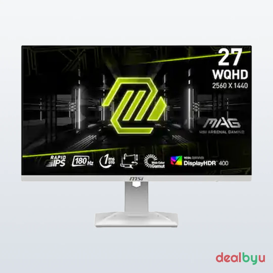 MSI MAG 274QRFW 27-inch QHD 180Hz Gaming Monitor