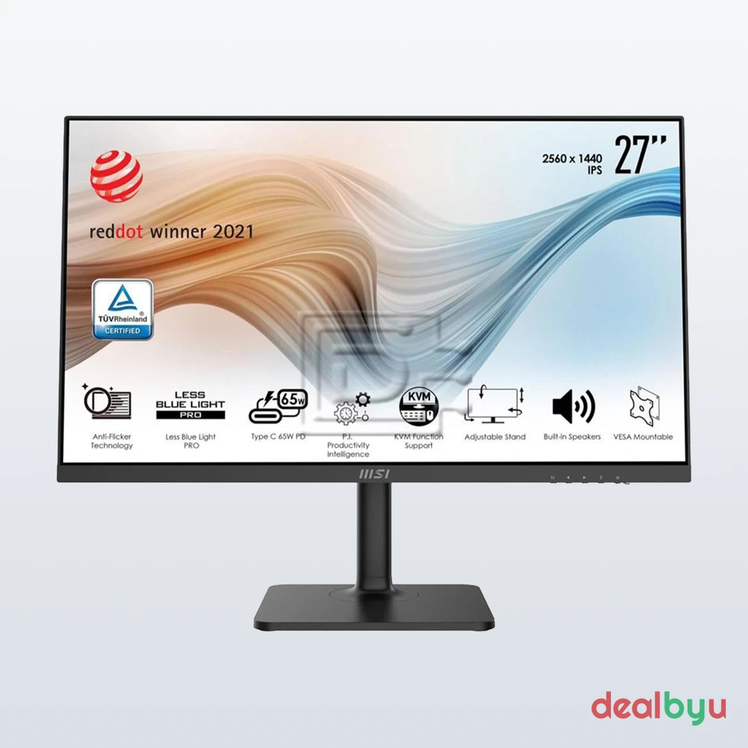 MSI Modern MD272QP 27-inch QHD 75Hz Monitor