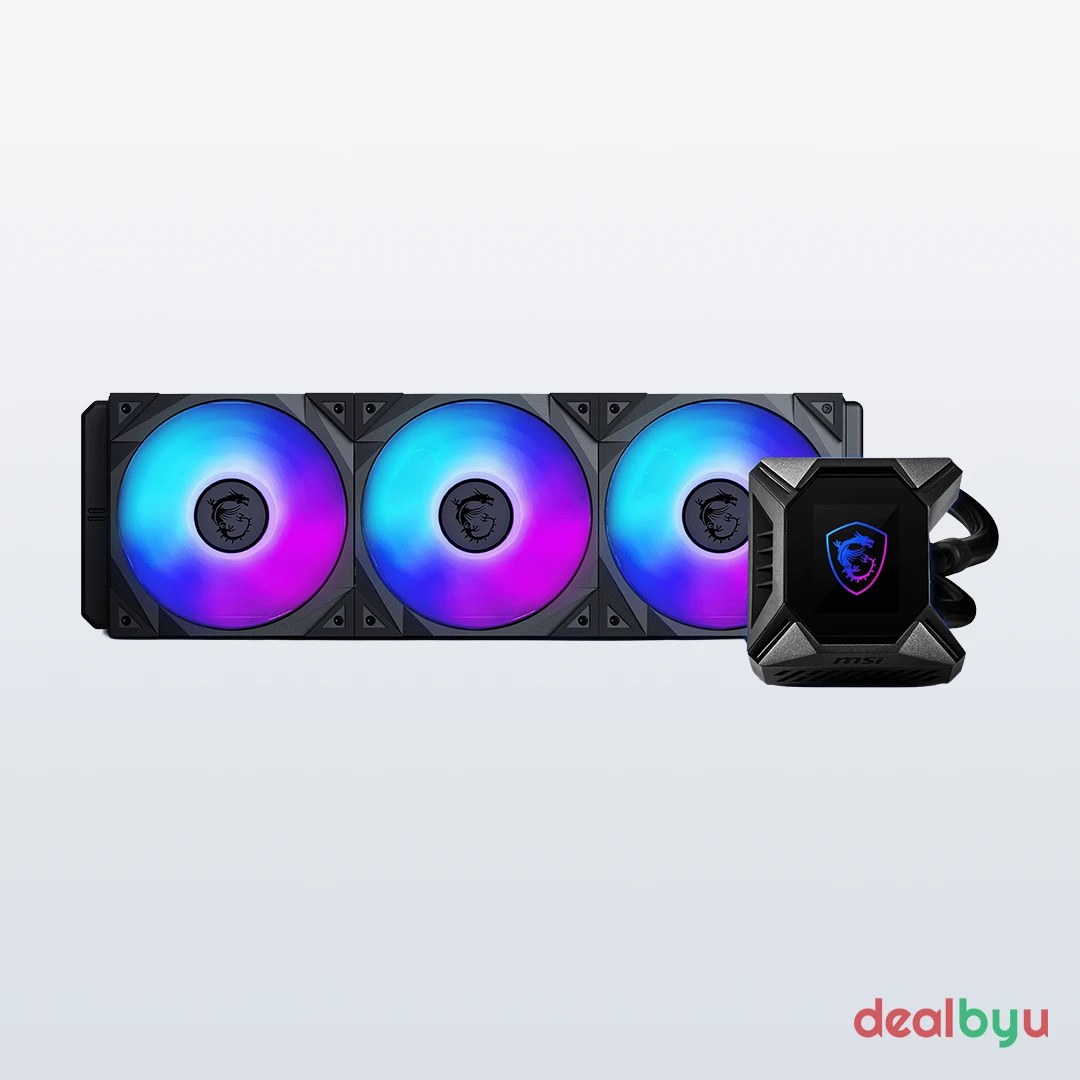 MSI MPG CoreLiquid K360 V2 — 360mm AIO Liquid CPU Cooler with LCD Display