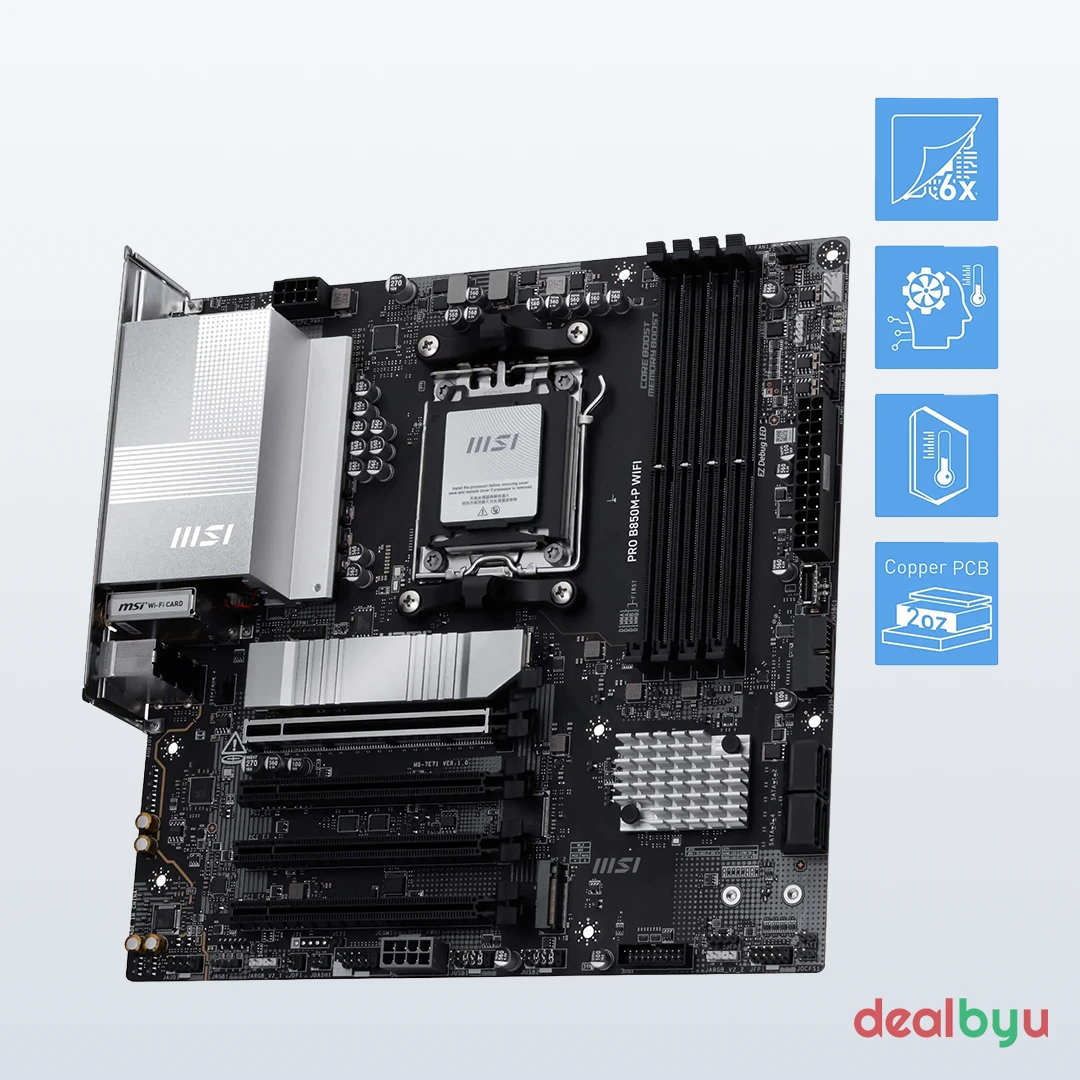 MSI PRO B850M-P WIFI Motherboard