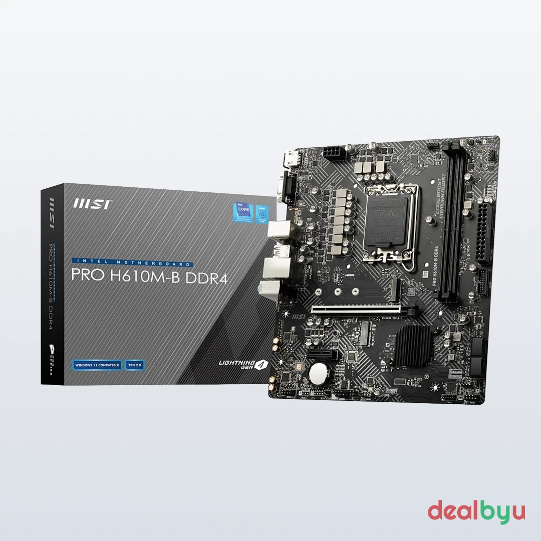 MSI PRO H610M-B EX DDR4 Motherboard